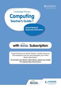 Cambridge Primary Computing Teacher's Guide Stage 1 with Boost Subscription (Cambridge Primary)