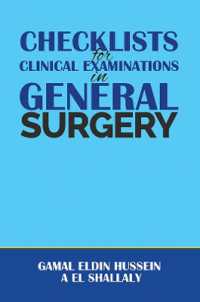 Checklists for Clinical Examinations in General Surgery