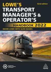 Lowe's Transport Manager's and Operator's Handbook 2022 -- Paperback / softback （52 Revised）