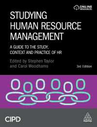 Studying Human Resource Management : A Guide to the Study, Context and Practice of HR （3RD）