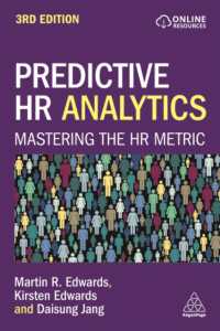 人材管理における予測分析（第３版）<br>Predictive HR Analytics : Mastering the HR Metric （3RD）