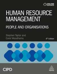 Human Resource Management : People and Organisations （4TH）