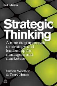 Strategic Thinking : A Step-by-step Approach to Strategy and Leadership （3RD）