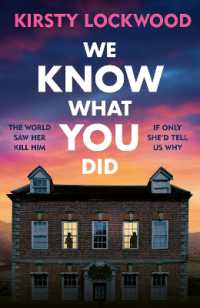 We Know What You Did : The most unforgettable debut crime novel you'll read in 2026