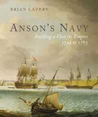 Anson's Navy : Building a Fleet for Empire 1744-1763