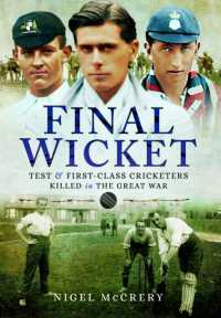 Final Wicket : Test & First-Class Cricketers Killed in the Great War