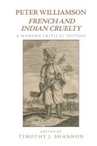 Peter Williamson, French and Indian Cruelty : A Modern Critical Edition