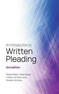 An Introduction to Written Pleading : 2nd edition