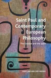 Saint Paul and Contemporary European Philosophy : The Outcast and the Spirit