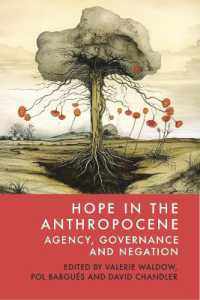 Hope in the Anthropocene : Agency, Governance and Negation
