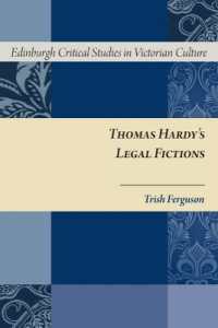 Thomas Hardy's Legal Fictions (Edinburgh Critical Studies in Victorian Culture)
