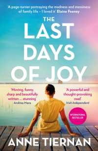 Last Days of Joy -- Paperback (English Language Edition)