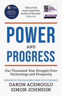 『技術革新と不平等の１０００年史』（原書）<br>Power and Progress : Our Thousand-Year Struggle over Technology and Prosperity | Winners of the 2024 Nobel Prize for Economics