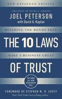 10 Laws of Trust : Building the Bonds That Make a Business Great （Expanded）