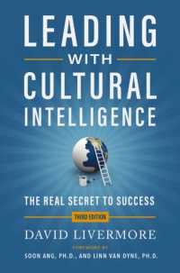 Leading with Cultural Intelligence 3rd Edition : The Real Secret to Success （3RD）