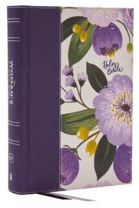 KJV, the Woman's Study Bible, Purple Floral Cloth over Board, Red Letter, Full-Color Edition, Comfort Print : Receiving God's Truth for Balance, Hope, and Transformation