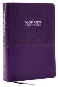KJV, the Woman's Study Bible, Purple Leathersoft, Red Letter, Full-Color Edition, Comfort Print : Receiving God's Truth for Balance, Hope, and Transformation