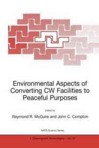 Environmental Aspects of Converting Cw Facilities to Peaceful Purposes (NATO Science Series 1 : Disarmament Technologies, Volume 37)
