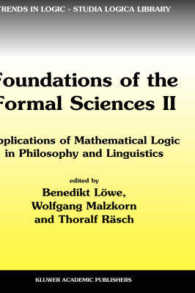 Foundations of the Formal Sciences II : Applications of Mathematical Logic in Philosophy and Linguistics : Papers of a Conference Held in Bonn, Novemb