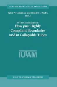 Flow Past Highly Compliant Boundaries and in Collapsible Tubes : Proceedings of the Uitam Symposium Held at the University of Warwick, United Kingdom,