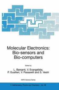 Molecular Electronics : Bio-Sensors and Bio-Computers (NATO Science Series II Mathematics, Physics and Chemistry)