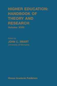Higher Education : Handbook of Theory and Research (Higher Education) 〈18〉