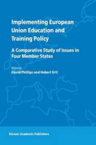 Implementing European Union Education and Training Policy : A Comparative Study of Issues in Four Member States