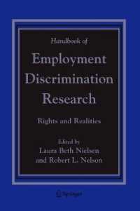 雇用差別研究ハンドブック<br>Handbook of Employment Discrimination Research : Rights and Realities