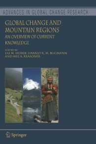 Global Change and Mountain Regions : An Overview of Current Knowledge (Advances in Global Change Research)