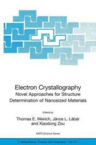 Electron Crystallography : Novel Approaches for Structure Determination of Nanosized Materials (NATO Science Series II Mathematics, Physics and Chemis