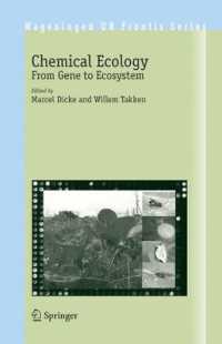 Chemical Ecology : From Gene to Ecosystem (Wageningen Ur Frontis Series)