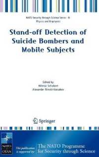 Stand-off Detection of Suicide Bombers and Mobile Subjects (NATO Security through Science Series/Sub-Series B : Physics and Biophysicse)