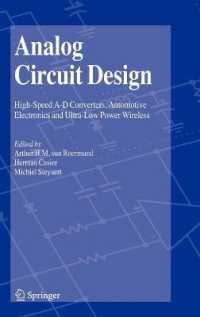 Analog Circuit Design : High-Speed A-D Converters, Automative Electronics and Ultra-Low Power Wireless