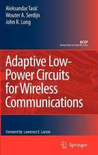 Adaptive Low-Power Circuits for Wireless Communications (Analog Circuits and Signal Processing)