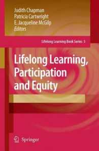 生涯学習、参加と公正<br>Lifelong Learning, Participation and Equity (Lifelong Learning Book Series) 〈Vol. 5〉
