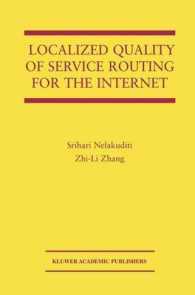 Localized Quality of Service Routing for the Internet (Kluwer International Series in Engineering and Computer Science)