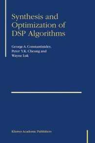 Synthesis and Optimization of DSP Algorithms （2004. 175 p.）