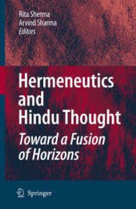 Hermeneutics and Hindu Thought : Toward a Fusion of Horizons