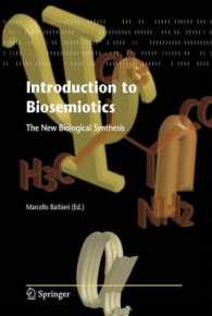 生命記号論入門<br>Introduction to Biosemiotics : The New Biological Synthesis