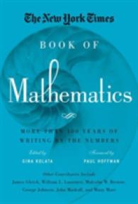 ジーナ・コラタ『ニュ－ヨ－クタイムズの「数学」数と式にまつわる、１１０の物語』（原書）<br>New York Times Book of Mathematics : More than 100 Years of Writing by the Numbers -- Hardback