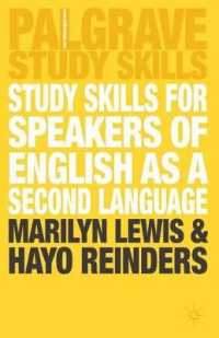 Study Skills for Speakers of English as a Second Language (Palgrave Study Guides:literature)