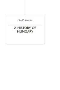 ハンガリー史：中欧の千年紀<br>A History of Hungary : Millenium in Central Europe