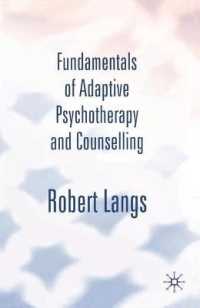 Fundamentals of Adaptive Psychotherapy and Counselling : An Introduction to Theory and Practice