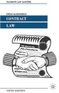 Contract Law (Palgrave Law Masters) （5TH）