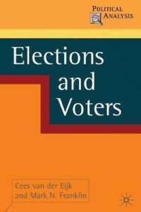 選挙と有権者<br>Elections and Voters (Political Analysis) （1ST）