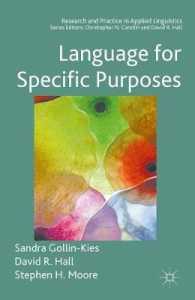 Language for Specific Purposes (Research and Practice in Applied Linguistics)