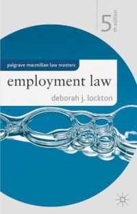 労働法（第５版）<br>Employment Law （5TH）