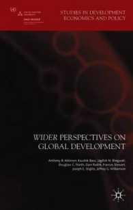 国際開発への幅広い視点<br>Wider Perspectives on Global Development : Unu-Wider (Studies in Development Econ & Policy)