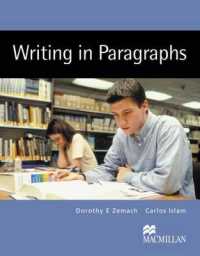 Writing in Paragraphs Student Book (Paragraph Writing)