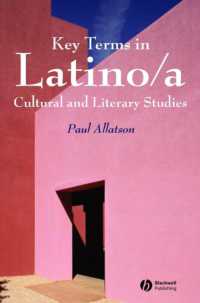 ラティーノ（ナ）文学・文化研究重要用語事典<br>Key Terms in Latino/a Cultural and Literary Studies